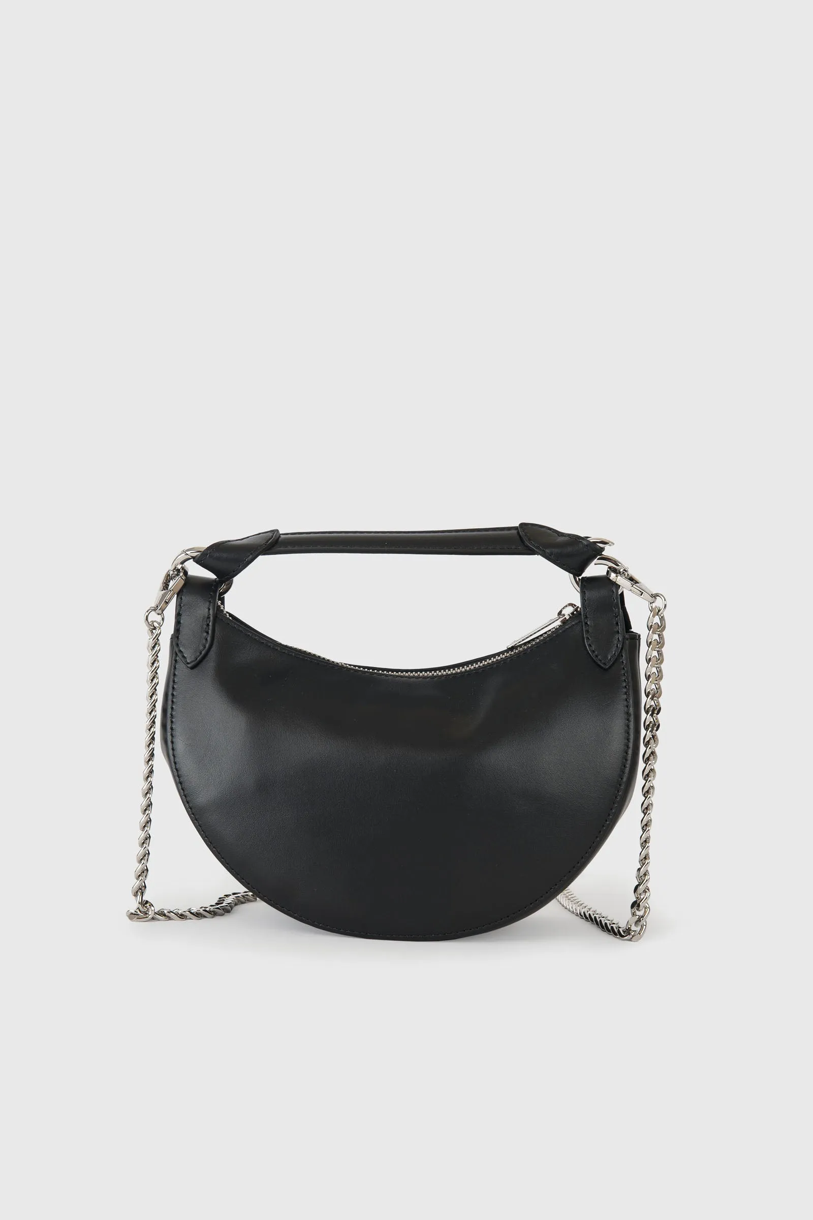 Orciani Mini Bag Dumpling Vanity Pelle Nero