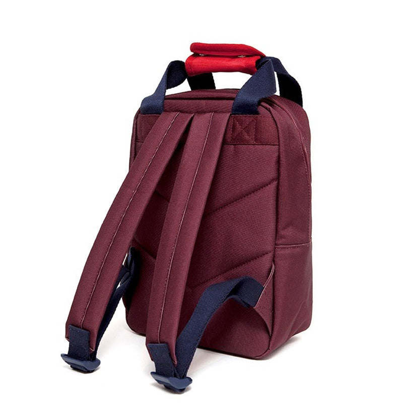 Petit Monkey Block Backpack Large - Zinfandel