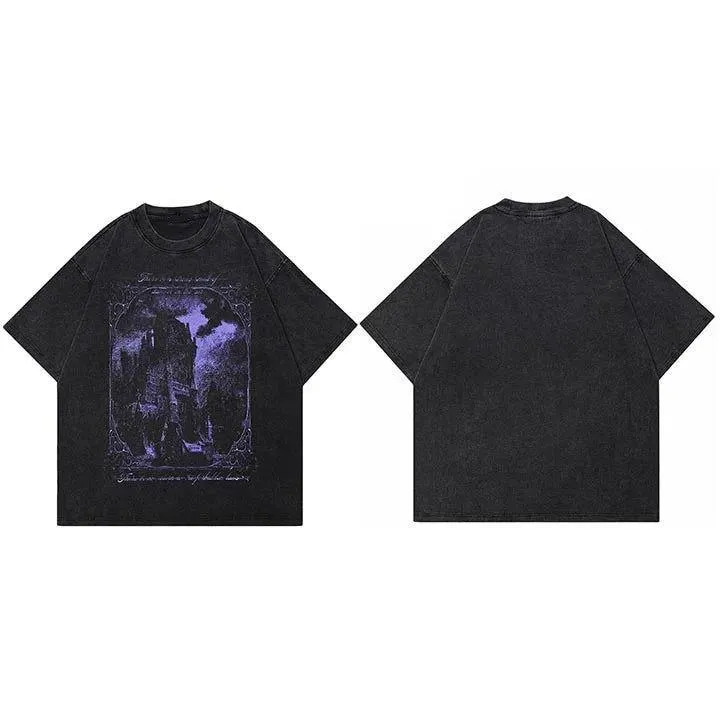 Purple Horror Tee