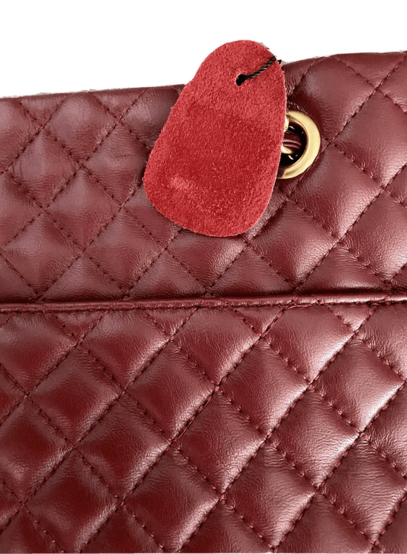 Quilted Lambskin Leather Shoulder Bag