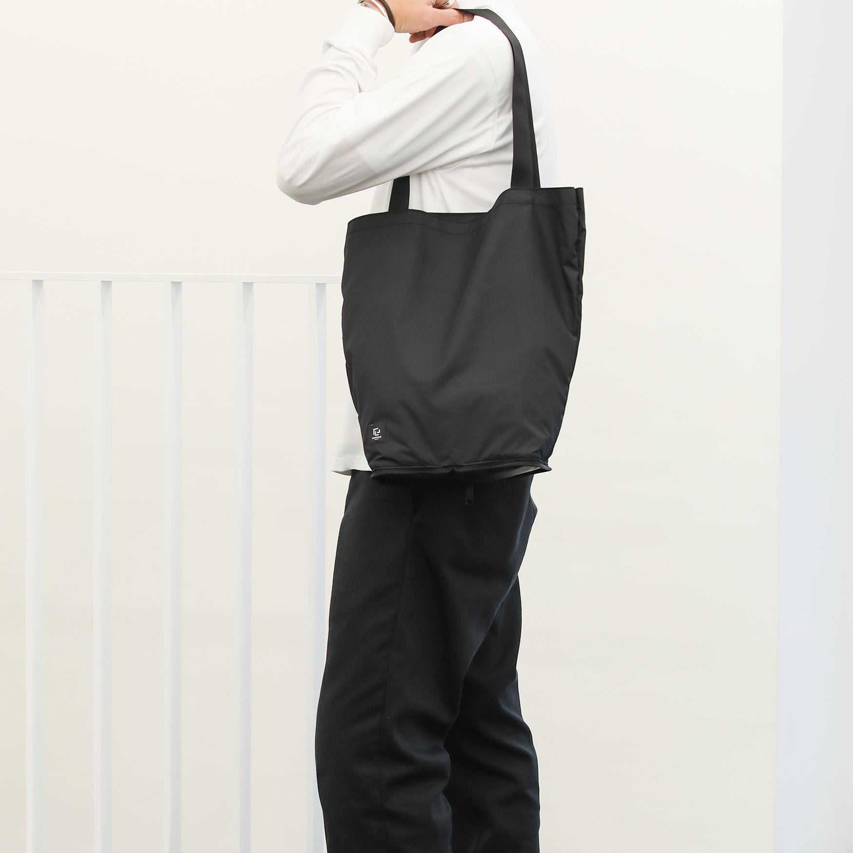 RAMIDUS JAPAN Pocketable Tote Bag Black