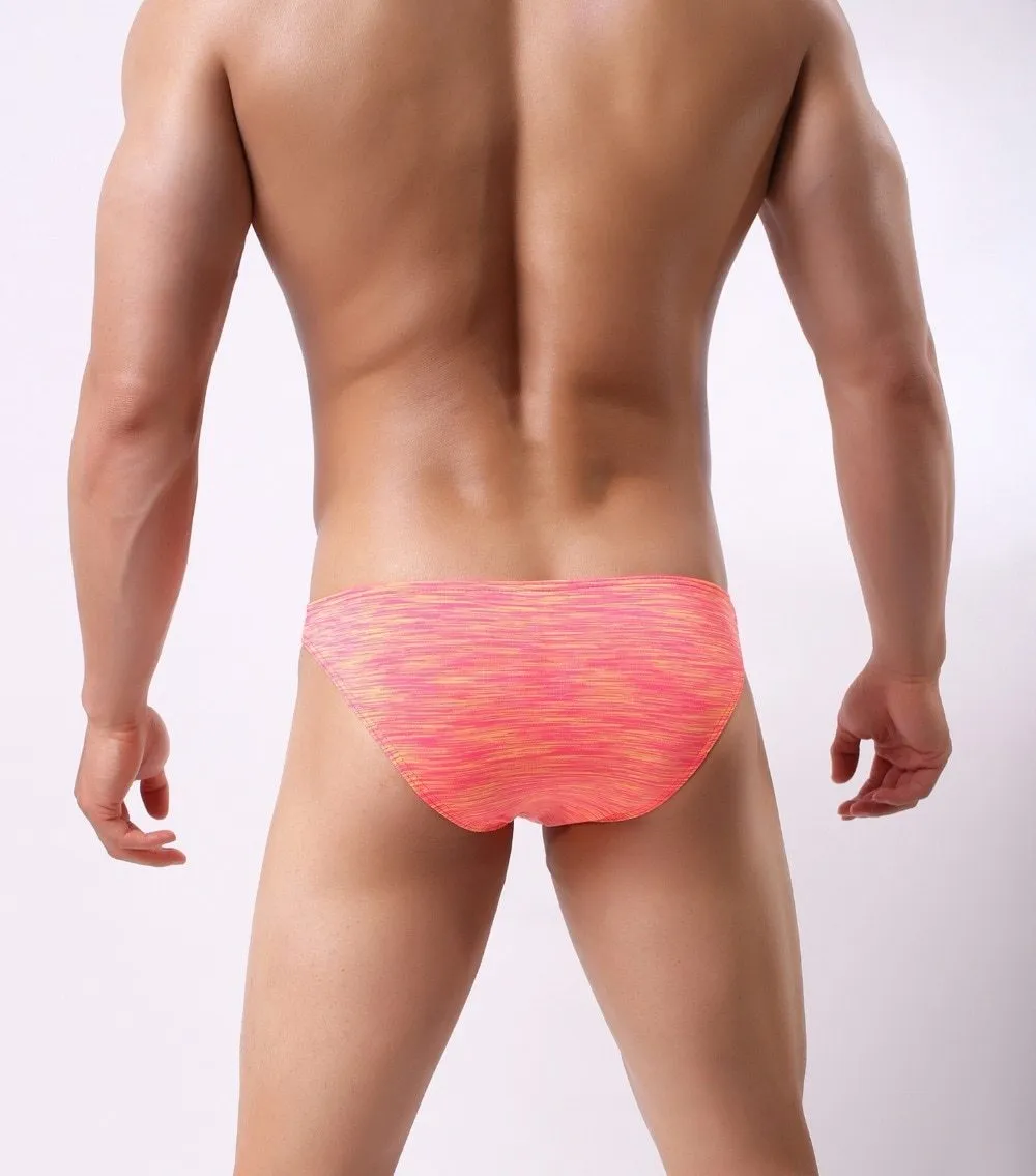 Sexy Men's Breathable Soft Cotton Hips Up Briefs Underwear Underpants