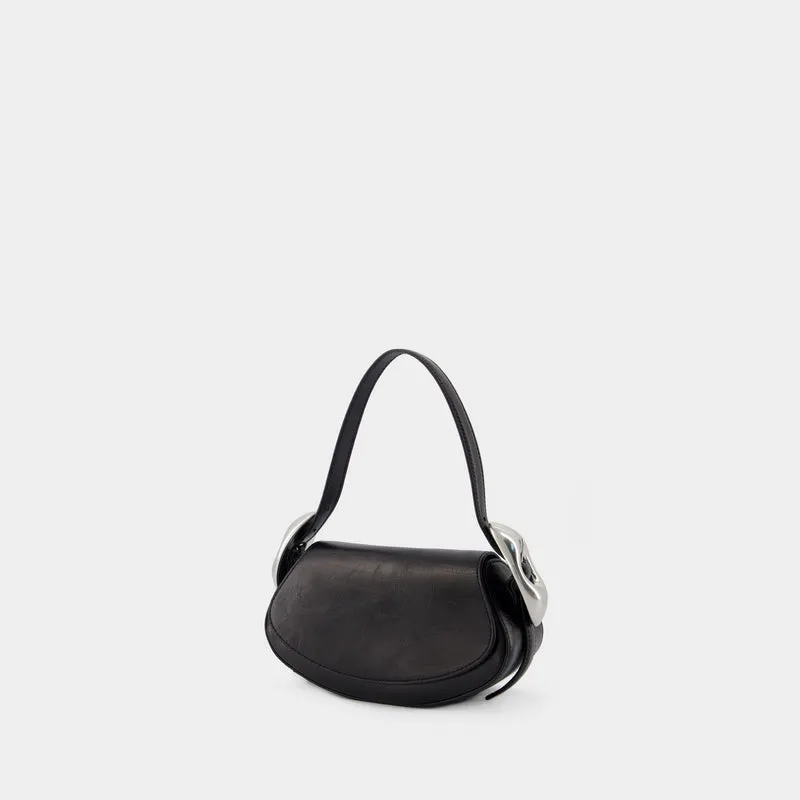 Small Flap Bag - Alexander Wang - Leather - Black