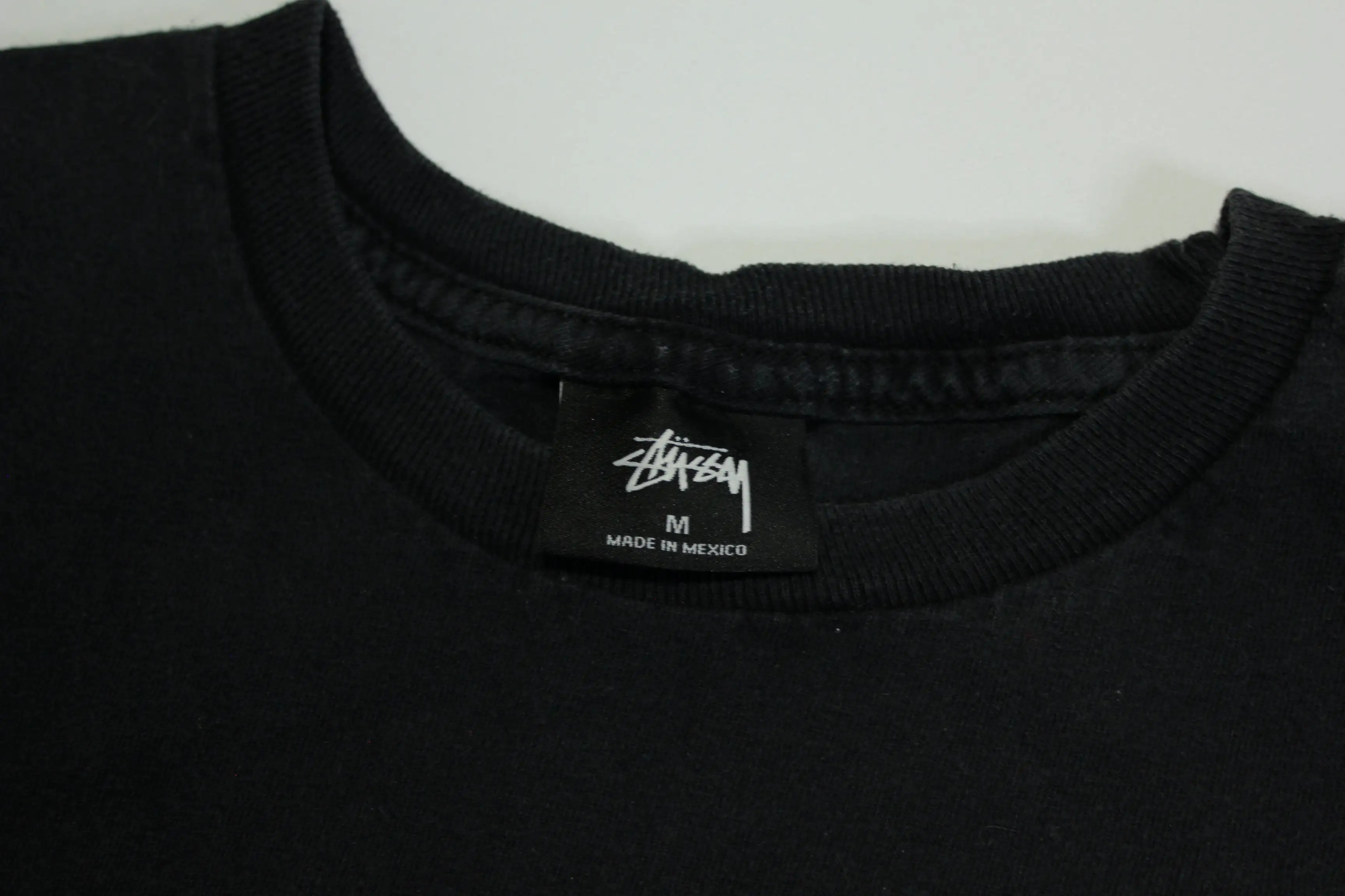 Stussy 2010 1980 Big S Script Wrap Around Streetwear T-Shirt