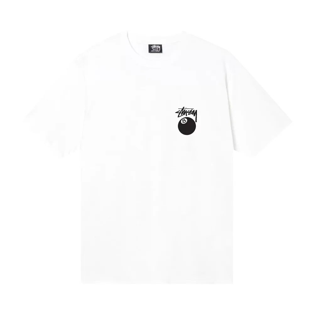 Stussy Billiards Tee 'White'