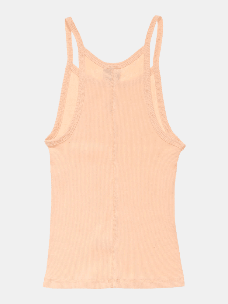 Stussy Graffiti Rib Tank - Peach