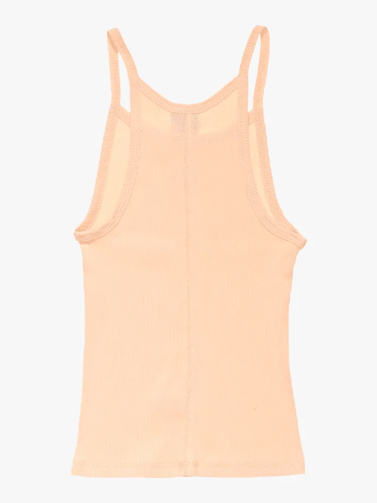 Stussy Graffiti Rib Tank - Peach