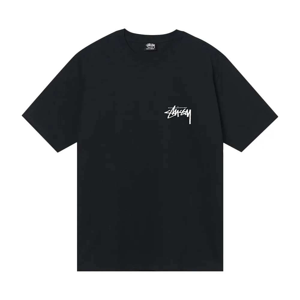 Stussy Withered Flower Tee 'Black'