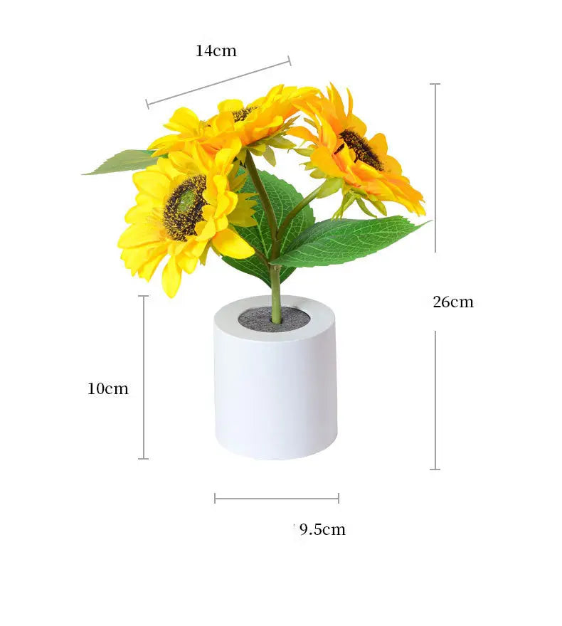 Sunflower Decorative Led Lamp