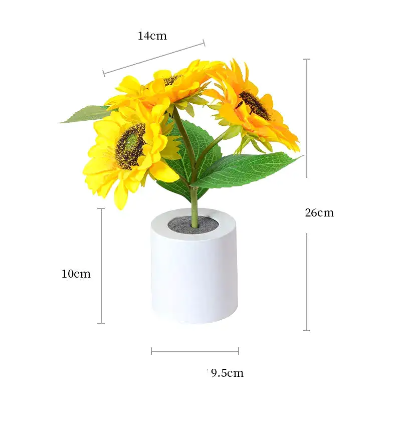 Sunflower Decorative Led Lamp