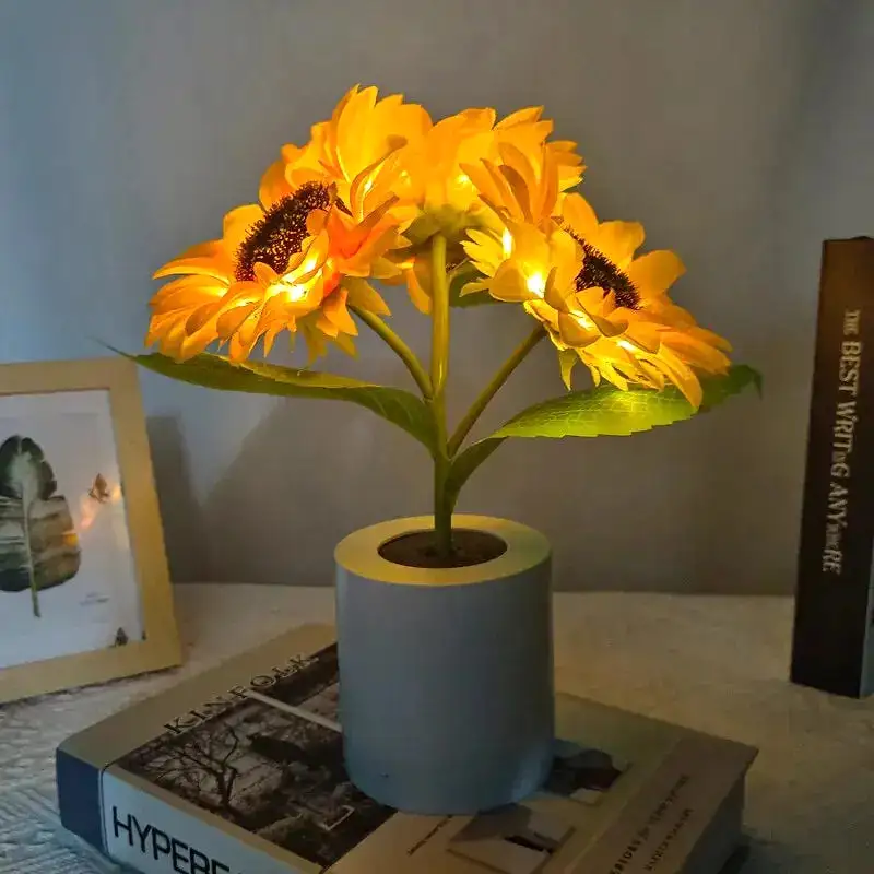 Sunflower Decorative Led Lamp