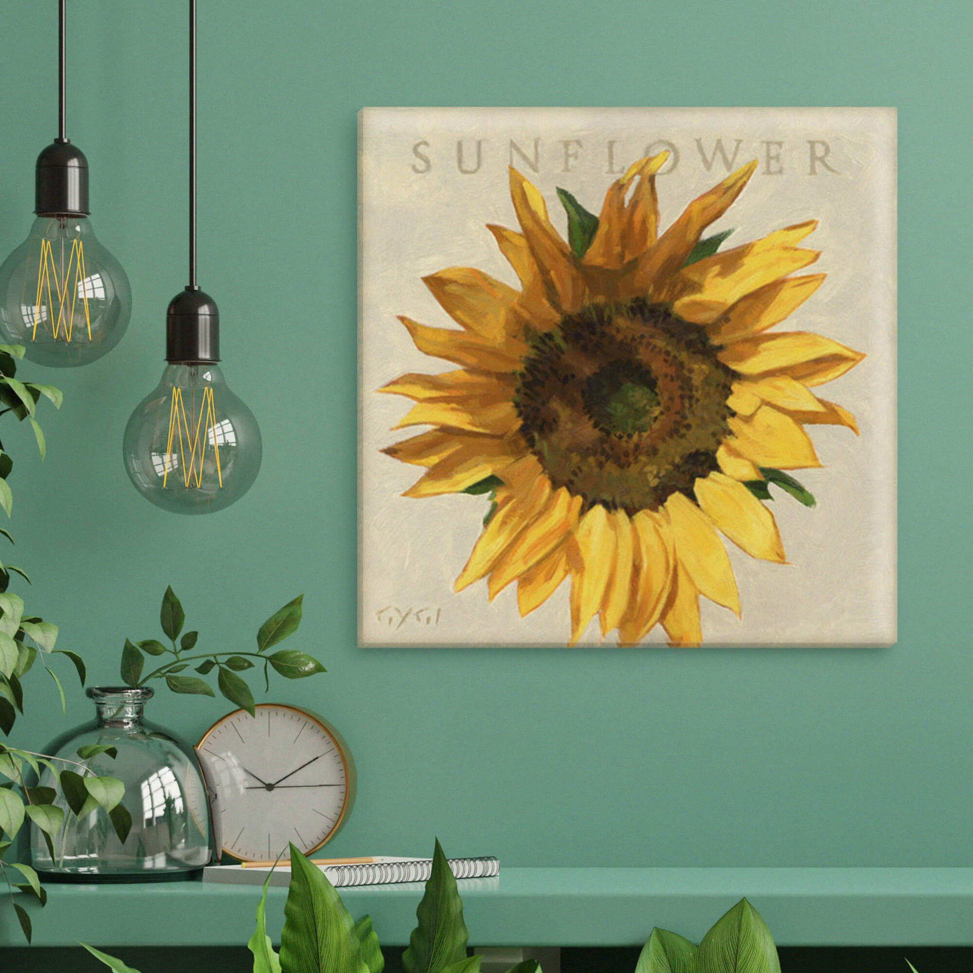 Sunflower Giclee Wall Art