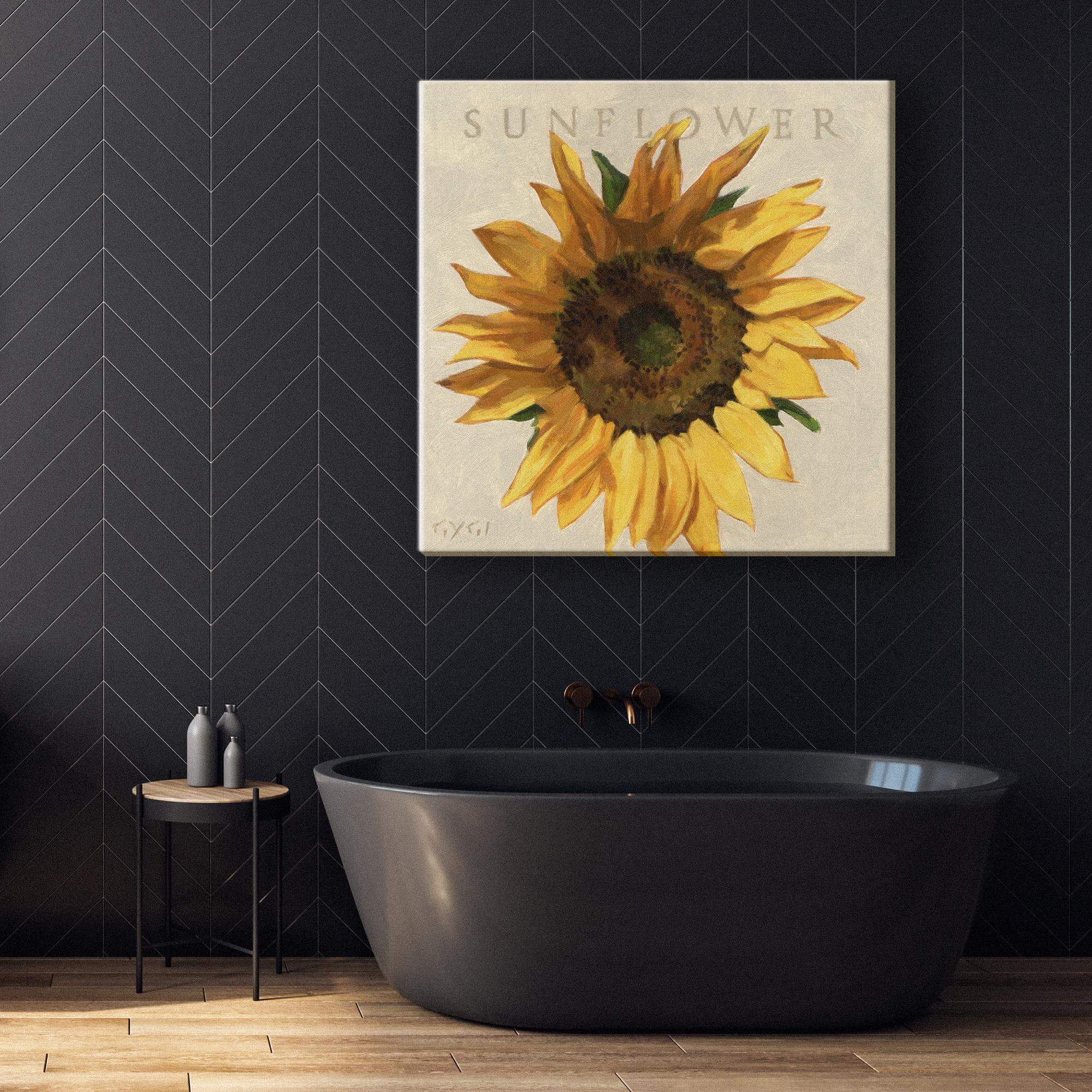 Sunflower Giclee Wall Art