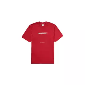 Supreme Motion Logo Tee 'Red' (2023)