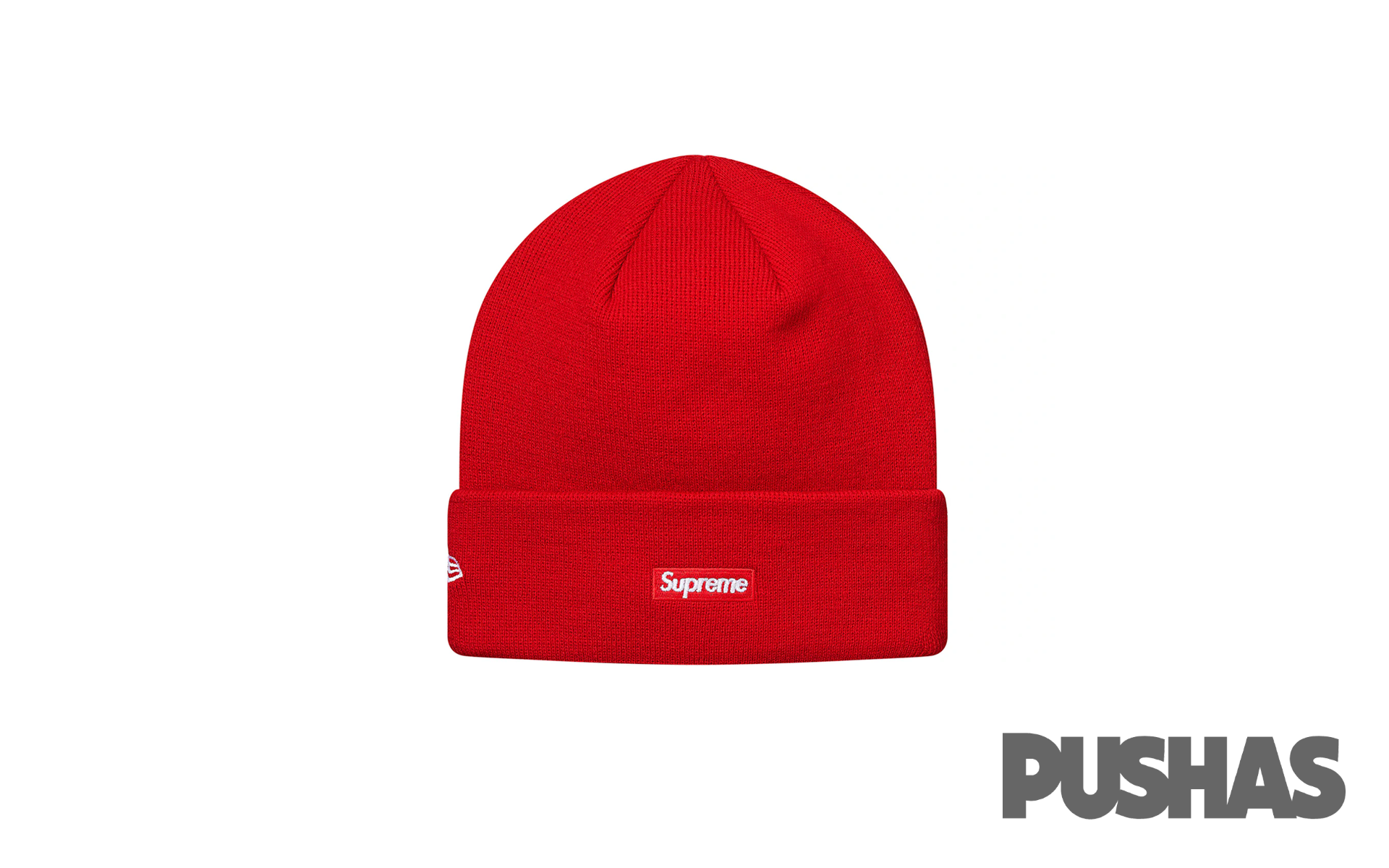 Supreme New Era S Logo Beanie 'Red' (2023)