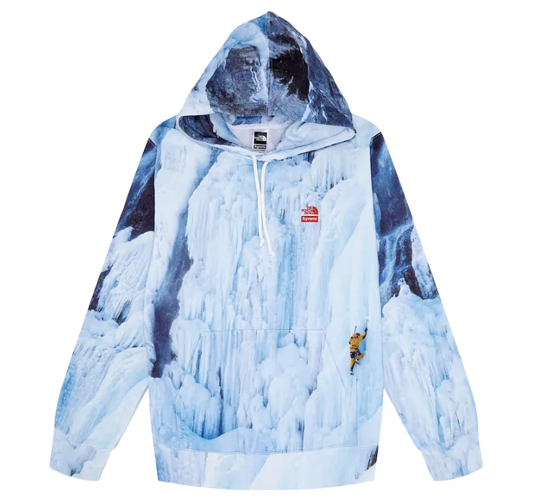 Supreme The North Face Ice Climb Hooded Sweatshirt Multicolor