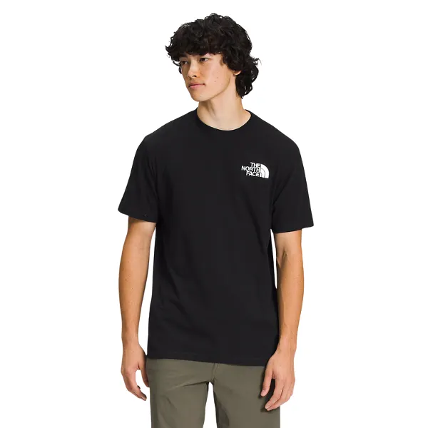 The North Face Mens Box NSE Tee TNF Black/TNF White