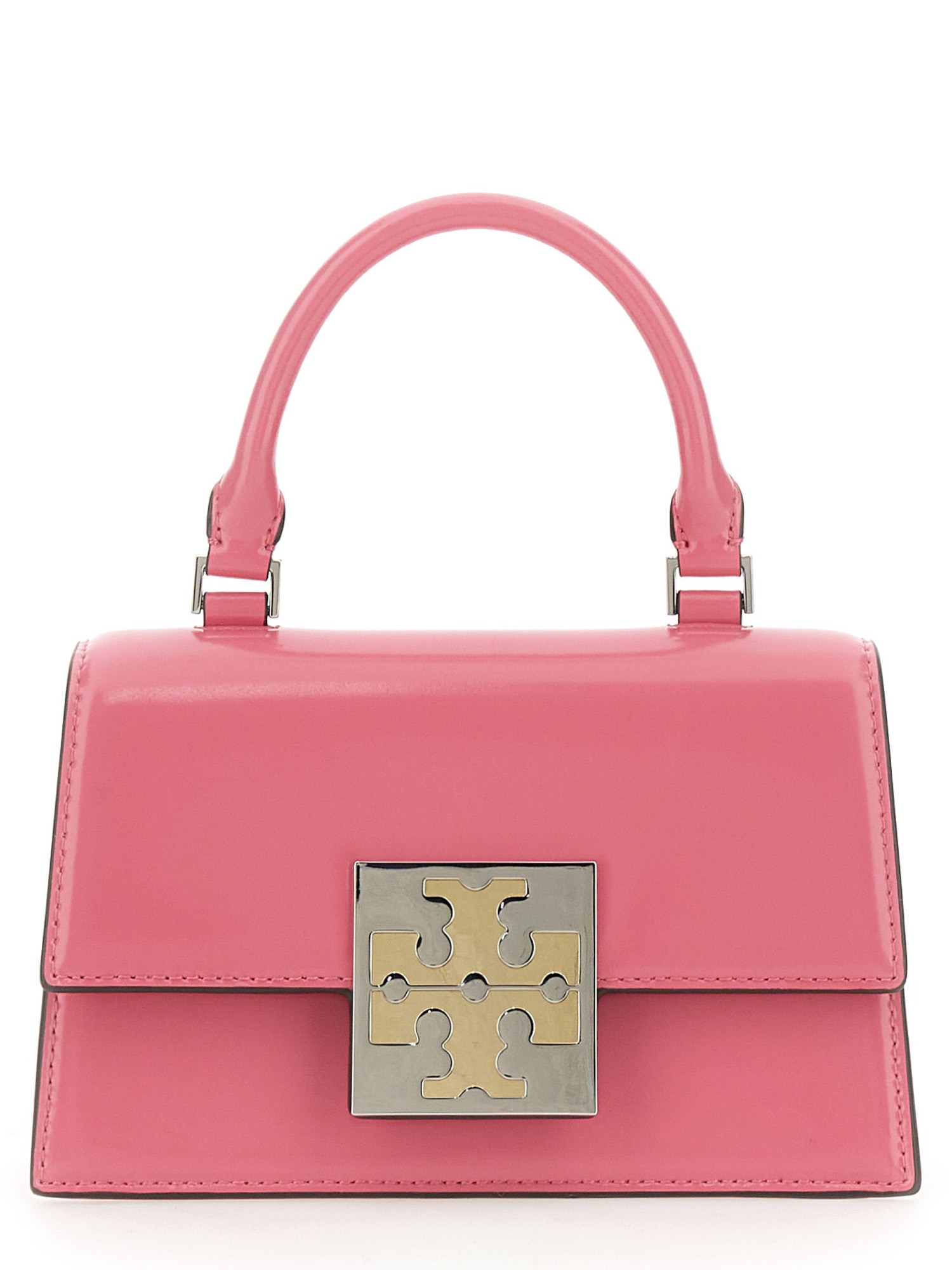 TORY BURCH    BRUSHED CALFSKIN LEATHER MINI BAG