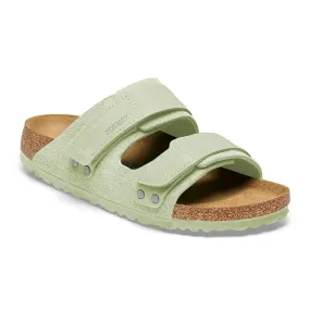 Uji Women - Faded Lime Suede Nubuck||Uji pour femmes - Suède nubuck lime ple