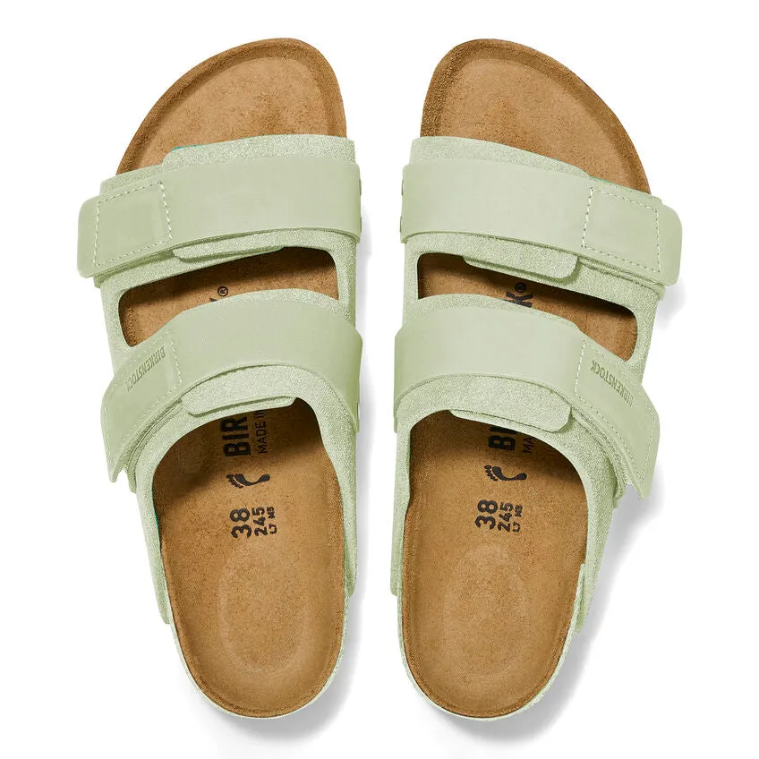 Uji Women - Faded Lime Suede Nubuck||Uji pour femmes - Suède nubuck lime ple