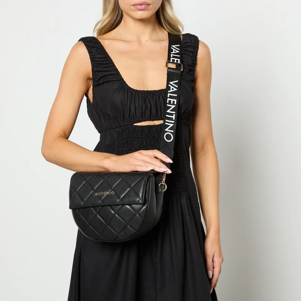 Valentino Bigs Faux Leather Flap Bag