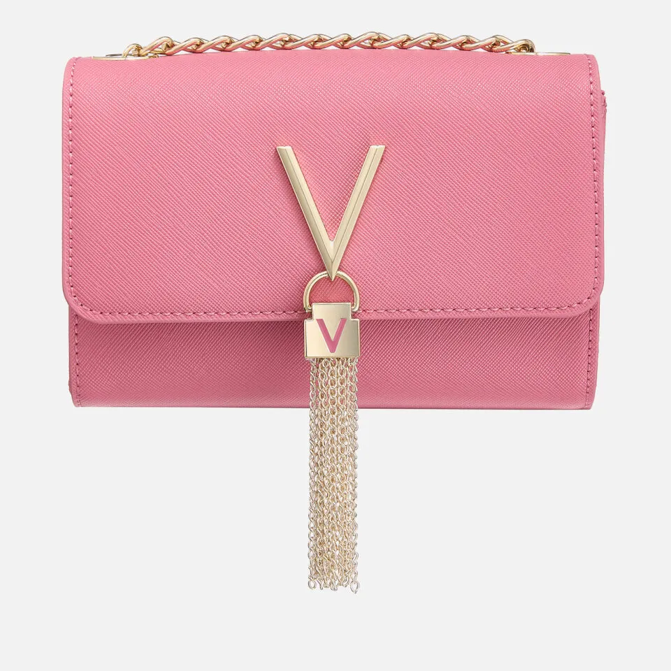 Valentino Divina Sa Faux Leather Flap Bag