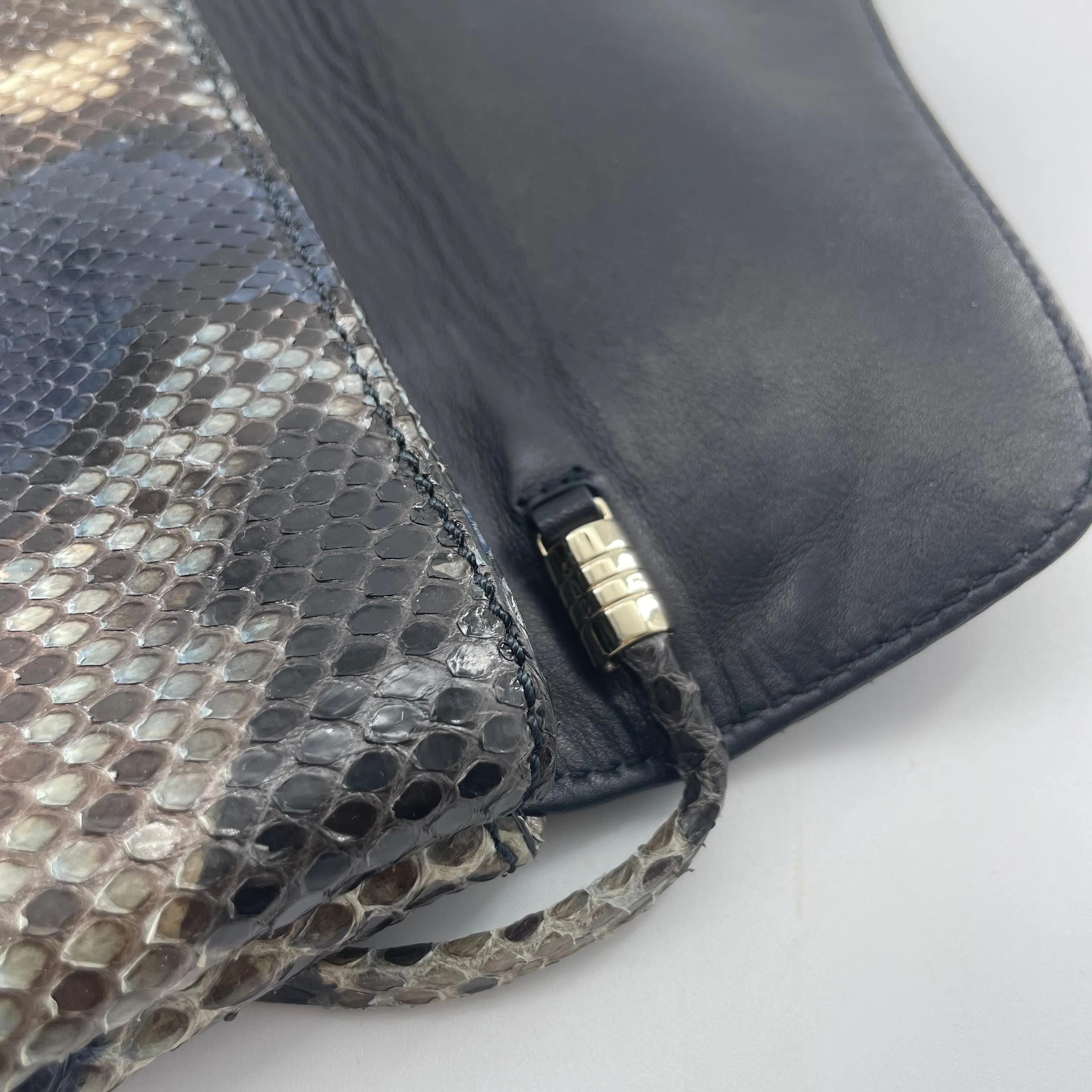 Valentino Snake Pattern Shoulder Bag