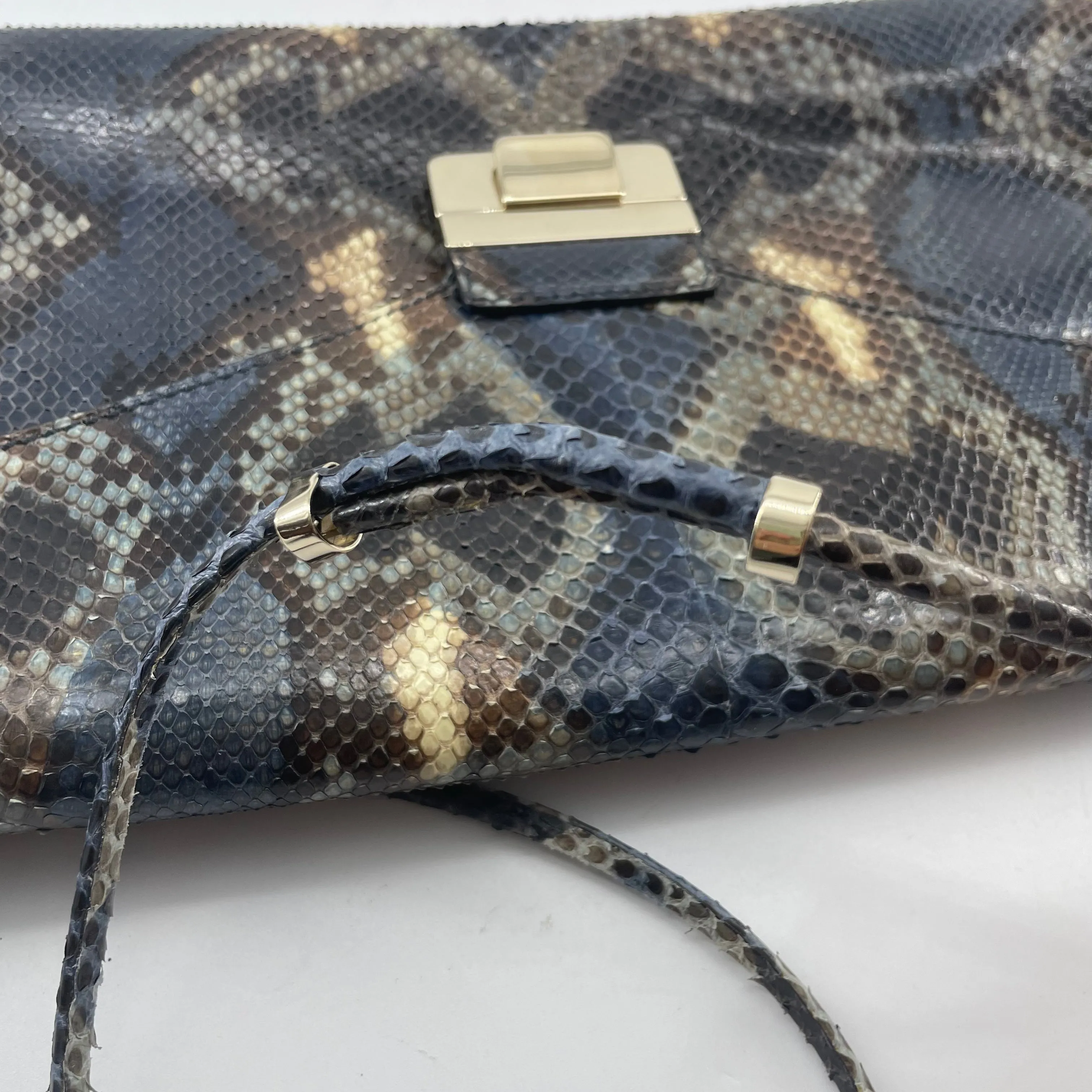 Valentino Snake Pattern Shoulder Bag