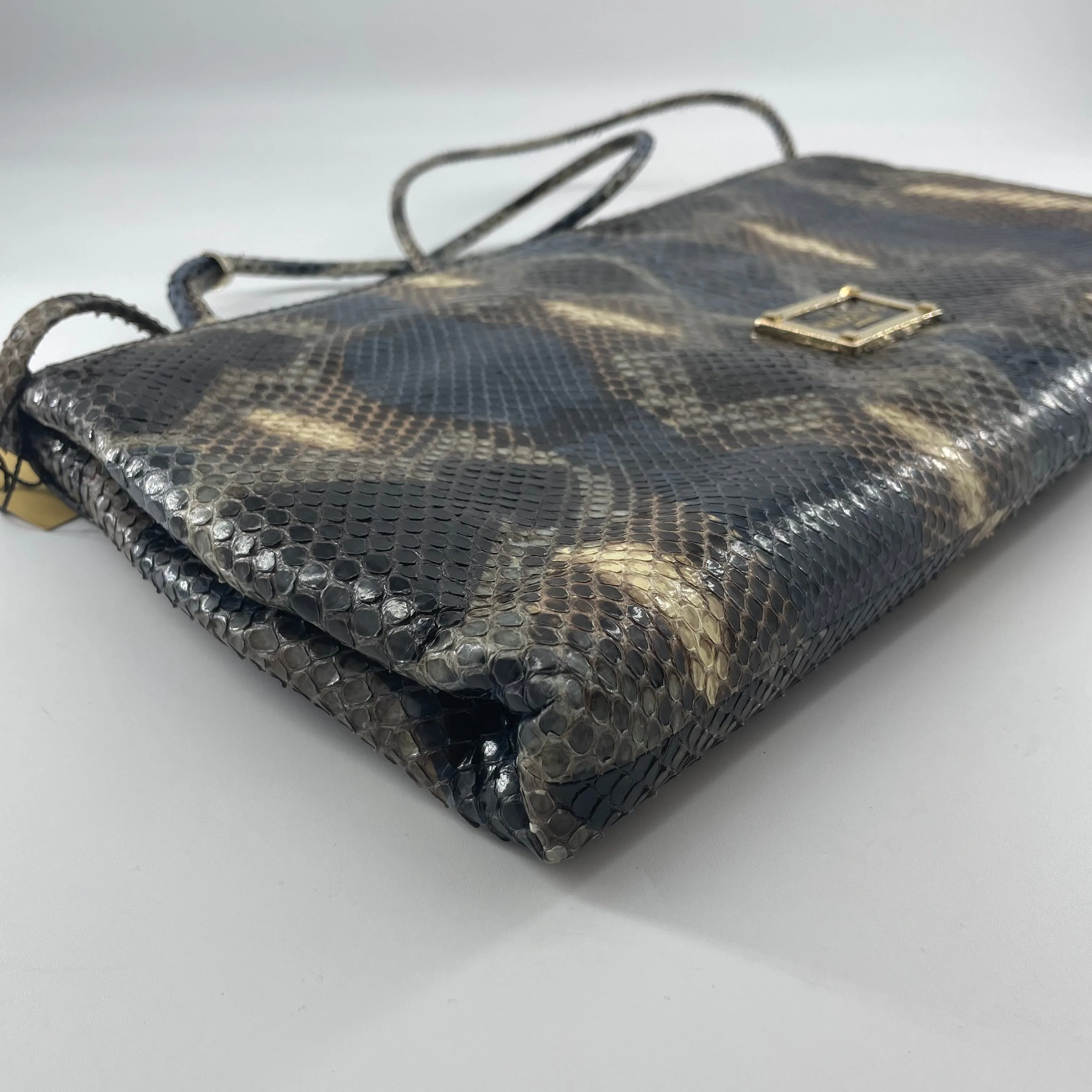 Valentino Snake Pattern Shoulder Bag