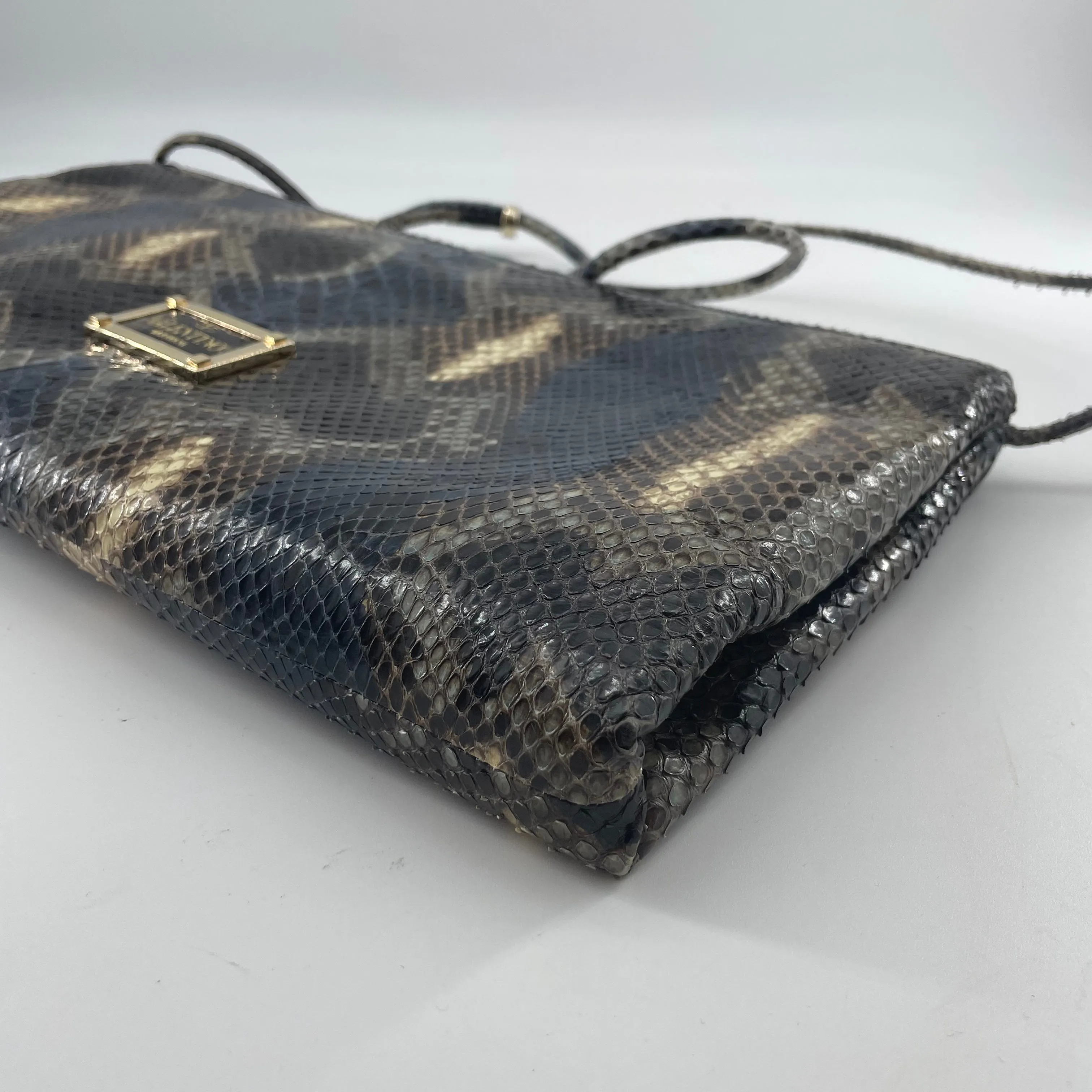 Valentino Snake Pattern Shoulder Bag