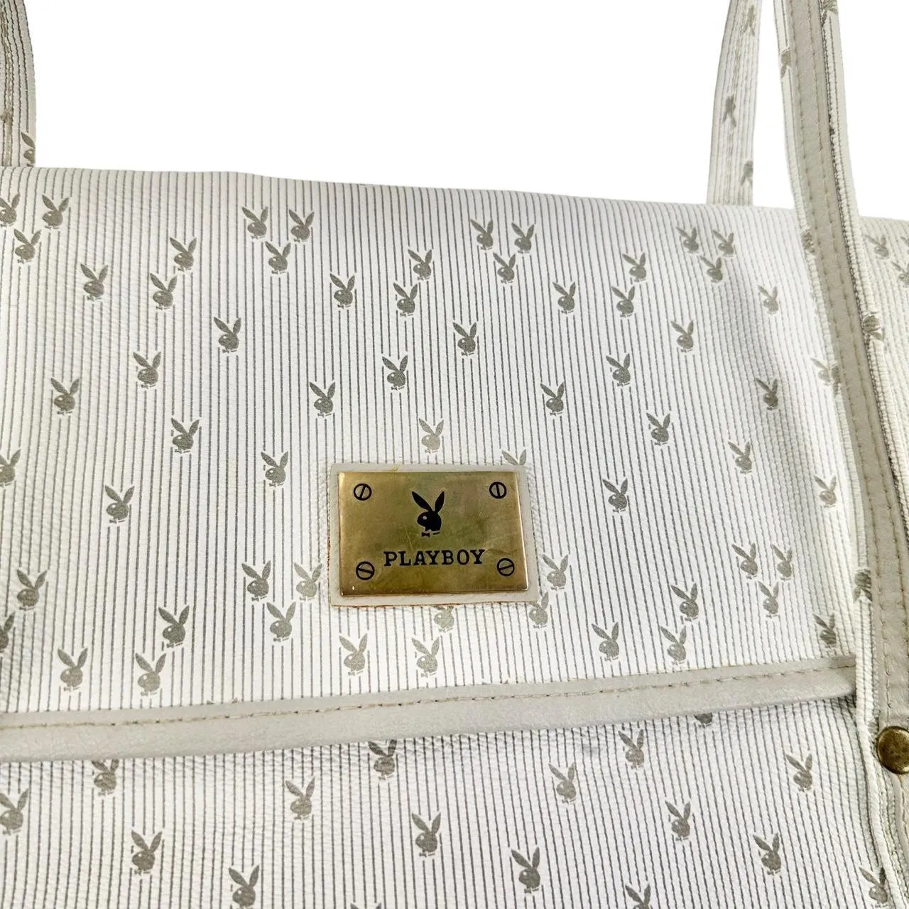 Vintage Playboy Monogram Shoulder Bag