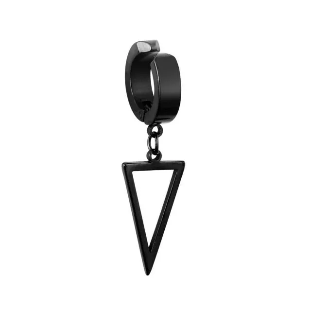 Vnox Punk Clip Earrings